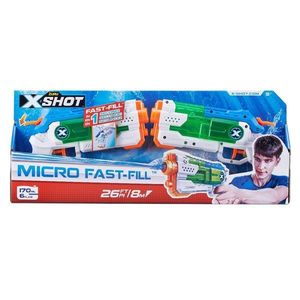 Set pistoale cu apa X-Shot Warfare Micro Fast-Fill imagine