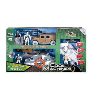 Set militar cu vehicule de iarna Cool Machines, Trupe de elita imagine