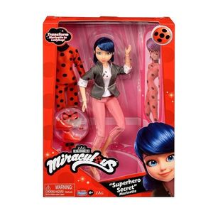 Papusa Miraculous, Zag Heroez, Marinette, 30 cm imagine