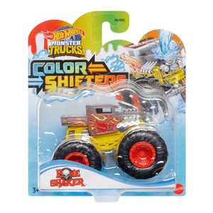 Masina de teren, Hot Wheels, Color Shifters, Bone Sharker, 1: 64, HGX07 imagine