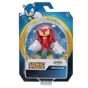 Figurina articulata, Sonic the Hedgehog, Knuckles, 6 cm imagine