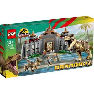 LEGO® Jurassic Park - Centru pentru turisti trex si raptor la atac (76961) imagine