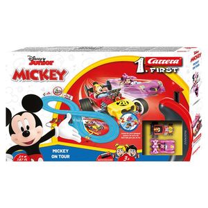 Pista de curse electrica cu 2 masinute, Carrera, Disney Mickey Mouse imagine