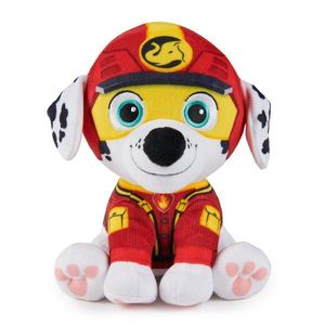 Jucarie de plus, Paw Patrol, Jungle Pups, Marshall, 20 cm, 20144249 imagine