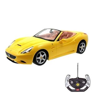 Masina cu telecomanda Rastar Ferrari California 1: 12, Galben imagine