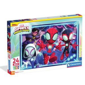 Puzzle Clementoni, Maxi, Spidey si prietenii sai Fantastici, 24 piese imagine