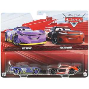 Set masinute Disney Cars 3, Will Rusch si Tim Treadless, 1: 55, HTX08 imagine