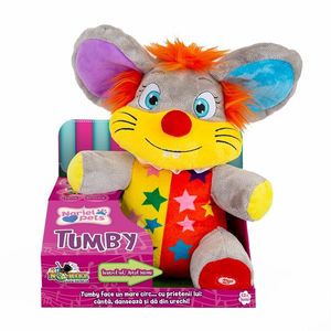 Jucarie din plus interactiva Noriel Pets - Tumby, soricelul de la circ imagine