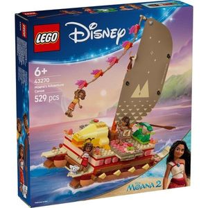 LEGO® Disney Princess - Canoea de aventura a Moanei (43270) imagine