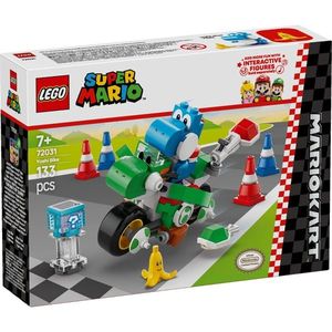 LEGO® Super Mario - Mario Kart - Yoshi Bike (72031) imagine