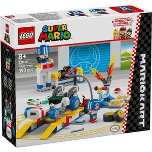 LEGO® Super Mario - Mario Kart - Garajul Lui Toad (72035) imagine