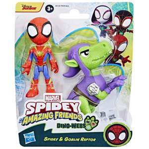 Set figurine, Spidey and His Amazing Friends, Spidey si Goblin Raptor, G0120 imagine