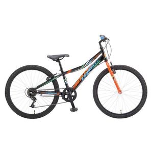 Bicicleta Polar Booster Turbo, 24 inch, Portocaliu imagine