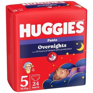 Scutece Huggies, Pants Overnights, Nr 5, 12-17 kg, 24 buc imagine