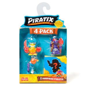 Set 4 figurine, Piratix, Golden Treasure imagine