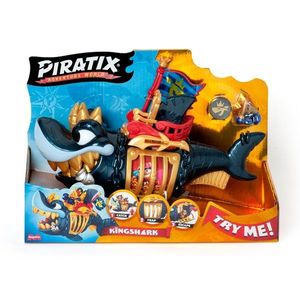 Set de joaca cu figurina, Piratix, King Shark Gold imagine