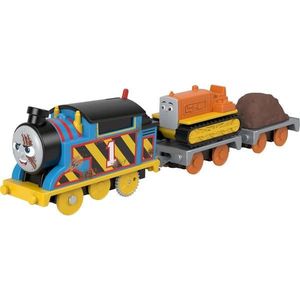 Locomotiva motorizata Thomas and Friends - Thomas cu 2 vagoane imagine