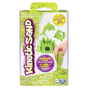 Rezerva nisip colorat Kinetic Sand, verde, 226g imagine