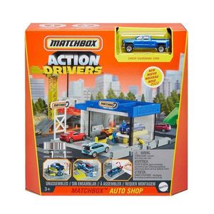 Set de joaca cu masinuta, Matchbox, Service Auto, HDL34 imagine