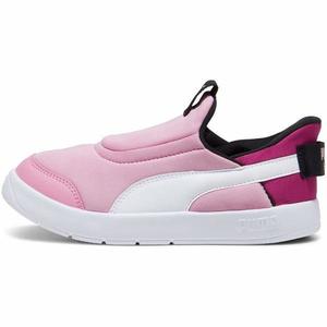 Pantofi sport copii Puma Courtflex V3 Sliptech Ps 39973403, 30, Roz imagine