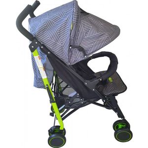 Carucior pentru copii Baby Care Pro 803B Gri pliere tip umbrela, Sport, Spatar reglabil in 7 trepte, Pozitie somn, Amortizoare, Cadru din aluminiu imagine