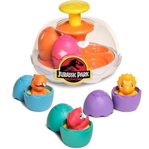 Jucarie Jurassic World, incubatorul cu dinozauri Tomy, 20x22.5x20 cm, plastic, multicolor imagine