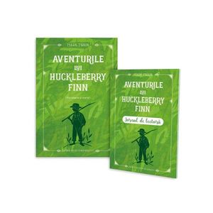 Aventurile lui Huckleberry Finn cu jurnal de lectura imagine