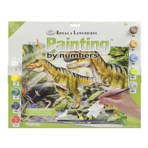 Prima pictura pe numere junior mare Dinozauri imagine