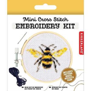 Mini kit de brodat. Albina imagine