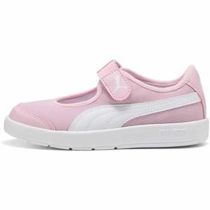 Pantofi sport copii Puma Courtflex V3 40057802, 31.5, Roz imagine