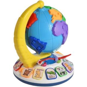 Glob pamantesc copii cu lumini si muzica - Puzzle interactiv imagine
