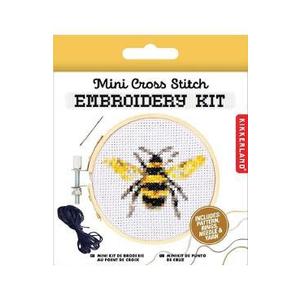 Mini kit de brodat. Albina imagine