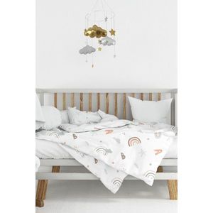 Lenjerie de pat pentru copii, Abc, Wheeppo, Bumbac Ranforce imagine