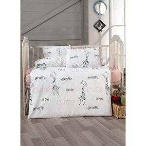 Lenjerie de pat pentru copii, Giraffe, Life Style, Bumbac Ranforce imagine