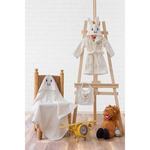 Set de baie pentru bebeluși, Cotton Box, Zürafa, Bumbac, Crem imagine