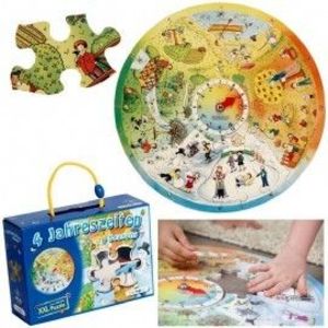 Puzzle circular Anotimpurile imagine