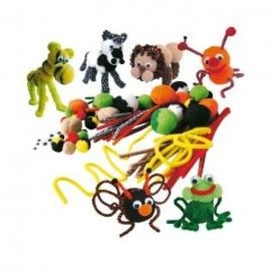 Set creatie animale pufoase A imagine