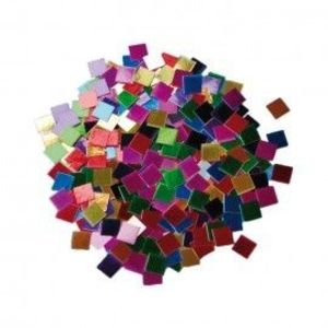 Mozaic colorat metalic din hartie imagine