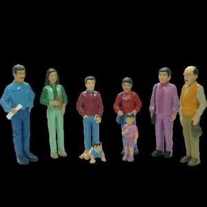 Figurine familie sudamericana imagine