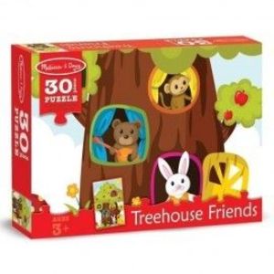 Puzzle Casuta din copac Melissa and Doug 30 piese imagine