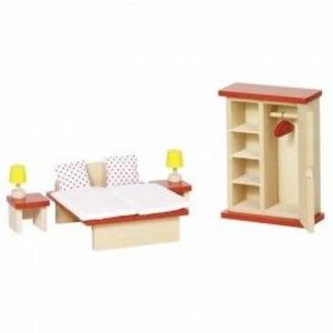Mobilier pentru casute papusi - Dormitor imagine