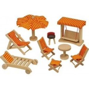 Mobilier pentru casute papusi - Gradina imagine
