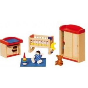 Mobilier pentru casute papusi - Camera copiilor 2 imagine