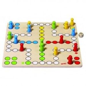 Joc din lemn Ludo imagine