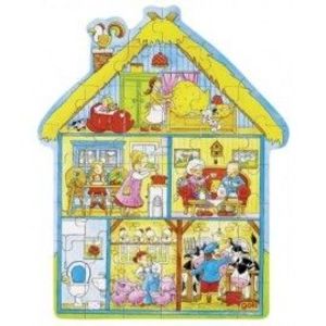 Puzzle Casuta de la Ferma imagine