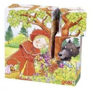 Mini puzzle cuburi Povesti cunoscute imagine