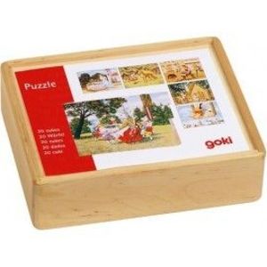 Puzzle cuburi Povestile Copilariei imagine