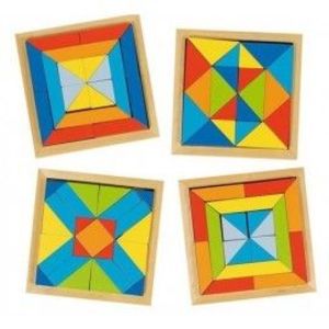 Set 4 puzzle Lumea formelor imagine