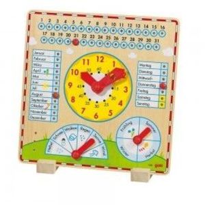 Calendar cu ceas imagine