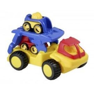 Transporter Dumpy Transportor de masini cu platforma Miniland imagine